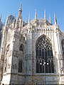 Apsidal part of the Milan Cathedral