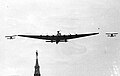 ANT-20 "Maxim Gorky" propaganda aircraft in the Moscow sky.