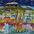 Image 33Tingatinga is one of the most widely represented forms of paintings in Tanzania, Kenya and neighbouring countries (from Culture of Africa)