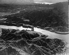 Parker Dam in the 1940s