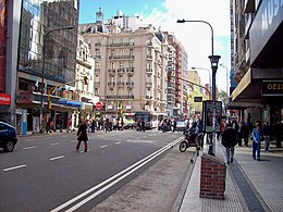 Intersection with upscale Callao Avenue