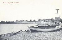 Boat landing in 1916