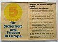 Image 11East German leaflet, fired across the inner German border (from Culture of East Germany)