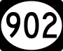 Mississippi Highway 902 marker