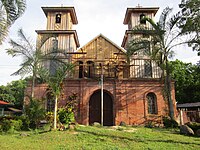Barn-style Jasaan Church (1887), a National Cultural Treasure