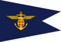 Flag of Hirdmarinen: Regional Leader (Kommandotegn: Avsnittsfører)