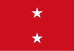 Flag of a United States Marine Corps major general.
