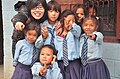 School girls in Nepal