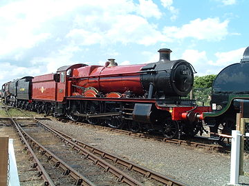 Visiting Hogwarts Express engine 5972 Olton Hall (2004)