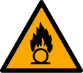 W028 Warnung vor brandfördernden Stoffen