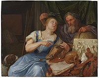 Allegory of Painting by Jacob Toorenvliet; Leiden Collection.[23]