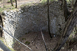 The icehouse (jazera) of Draga