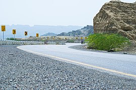 Makran Coastal Highway near Kund Malir beach