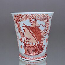 Meissen – Vase mit Dekor von Marianne Meyfarth