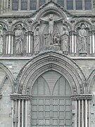 Detail of west front