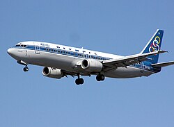 Boeing 737 der Olympic Airlines