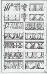 Egg-and-dart motifs (on right) from Meyer's Ornament