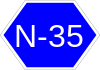 National Highway 35 shield}}