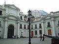 Cannon yard inside La Moneda