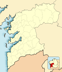 Nigrán is located in Province of Pontevedra