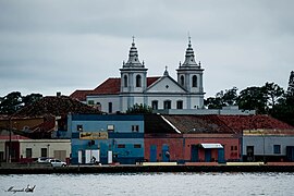 São José do Norte: Kirche Igreja Matriz de São José do Norte an der Lagune