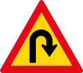 Hairpin right curve