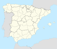 Map showing the location of Ciudad Encantada