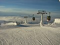 The gondola lift to the top of the Åre Ski Area