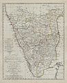 1804 German Edition of the Rennel Map of India - Geographicus