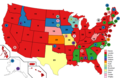 2nd Vice Presidential Ballot (After Shifts)
