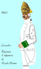 Grenadier at Royal-La Marine Regiment from 1762 to 1776