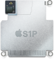 An illustration of the Apple S1P integrated computer.