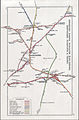 Railway lines around Doncaster in 1914