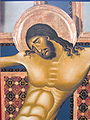 Crucifix (detail) by Cimabue