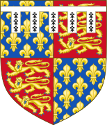 Coat of arms as Duke of Hereford