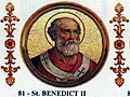 81-St.Benedict II 684 - 685