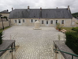 The town hall of Billy-sur-Aisne