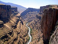Canyon in Rawanduz in northern Iraqi Kurdistan