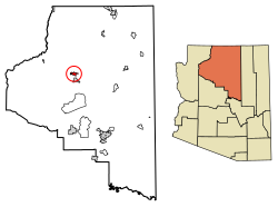 Location of Grand Canyon Village in Coconino County, Arizona