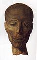 Kopf einer männlichen Mumie aus Theben