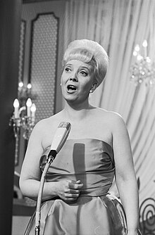 Inger Jacobsen at the Eurovision Song Contest 1962