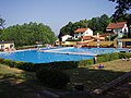 Open air swimming pool