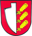 Pflugschar im Wappen von Eckersdorf