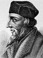 Jan Hus, religious reformist from the 15th century and spiritual father of the Hussite Movement