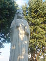 A statue of Germanos Karavangelis