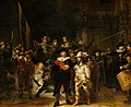 Rembrandt van Rijn: Die Nachtwache, Ölgemälde um 1642, Rijksmuseum in Amsterdam
