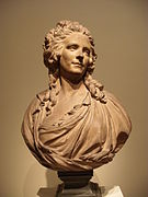 Thérèse-Françoise Potain Roland, Wife of the Sculptor, terra cotta, in the National Gallery of Art