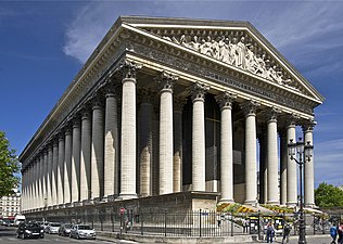 Intended by Napoleon to be the Museum of Military Glory, the structure became the church of La Madeleine (1763–1842)