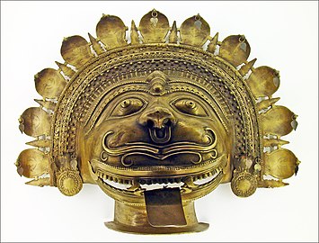 Ritual mask from India (20th century)