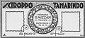 Mizzan Tamarind Syrup, 1928 label